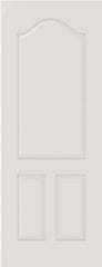 WDMA 12x80 Door (1ft by 6ft8in) Interior Bifold Smooth 3220 MDF 3 Panel Arch Panel Single Door 1