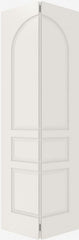 WDMA 12x80 Door (1ft by 6ft8in) Interior Swing Smooth 3040 MDF 3 Panel Round Panel Single Door 2