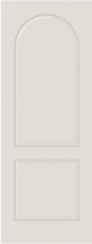 WDMA 12x80 Door (1ft by 6ft8in) Interior Bypass Smooth 2040 MDF 2 Panel Round Panel Single Door 1