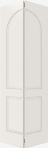 WDMA 12x80 Door (1ft by 6ft8in) Interior Bypass Smooth 2040 MDF 2 Panel Round Panel Single Door 2