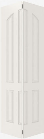 WDMA 12x80 Door (1ft by 6ft8in) Interior Barn Smooth 6080 MDF 6 Panel Arch Panel Single Door 2