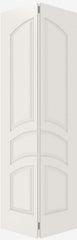 WDMA 12x80 Door (1ft by 6ft8in) Interior Bifold Smooth 5030 MDF 5 Panel Arch Panel Single Door 2