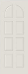 WDMA 12x80 Door (1ft by 6ft8in) Interior Swing Smooth 8040 MDF 8 Panel Round Panel Single Door 1