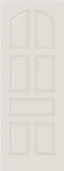 WDMA 12x80 Door (1ft by 6ft8in) Interior Barn Smooth 7020 MDF 7 Panel Arch Panel Single Door 1
