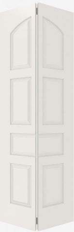 WDMA 12x80 Door (1ft by 6ft8in) Interior Barn Smooth 7020 MDF 7 Panel Arch Panel Single Door 2