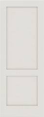 WDMA 12x80 Door (1ft by 6ft8in) Interior Barn Smooth 2010 MDF 2 Panel Shaker Single Door 1