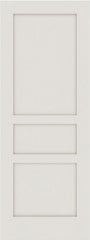 WDMA 12x80 Door (1ft by 6ft8in) Interior Barn Smooth 3010 MDF 3 Panel Shaker Single Door 1