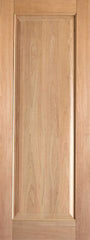 WDMA 15x80 Door (1ft3in by 6ft8in) Interior Barn Tropical Hardwood Rustic-6 Wood 1 Panel Single Door 1
