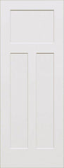 WDMA 18x80 Door (1ft6in by 6ft8in) Interior Swing Smooth 80in Craftsman III 3 Panel Shaker Hollow Core Single Door|1-3/8in Thick 2