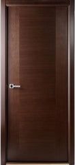 WDMA 18x80 Door (1ft6in by 6ft8in) Interior Pocket Wenge Contemporary Single Door African Veneer 1