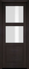 WDMA 18x80 Door (1ft6in by 6ft8in) Interior Barn Mahogany 2 Lite Over Raised Panel Exterior or Single Door 3