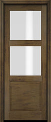 WDMA 18x80 Door (1ft6in by 6ft8in) Interior Barn Mahogany 2 Lite Over Raised Panel Exterior or Single Door 4