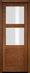 WDMA 18x80 Door (1ft6in by 6ft8in) Interior Barn Mahogany 2 Lite Over Raised Panel Exterior or Single Door 5
