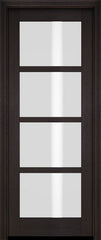WDMA 18x80 Door (1ft6in by 6ft8in) Exterior Barn Mahogany 4 Lite Windermere Shaker or Interior Single Door 3