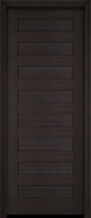 WDMA 18x80 Door (1ft6in by 6ft8in) Interior Swing Mahogany Modern Slim Panel Shaker Exterior or Single Door 5