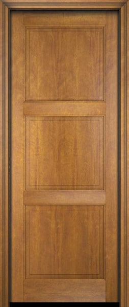 WDMA 18x80 Door (1ft6in by 6ft8in) Exterior Barn Mahogany 3 Raised Panel Solid or Interior Single Door 1