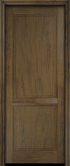 WDMA 18x80 Door (1ft6in by 6ft8in) Exterior Barn Mahogany 2 Raised Panel Solid or Interior Single Door 4