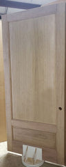 WDMA 18x80 Door (1ft6in by 6ft8in) Exterior Barn Mahogany 3/4 Raised Panel Solid or Interior Single Door 8