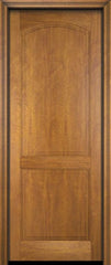 WDMA 18x80 Door (1ft6in by 6ft8in) Interior Swing Mahogany 2 Raised Arch Panel Solid Exterior or Single Door 2