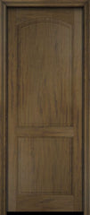 WDMA 18x80 Door (1ft6in by 6ft8in) Interior Swing Mahogany 2 Raised Arch Panel Solid Exterior or Single Door 5