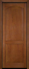 WDMA 18x80 Door (1ft6in by 6ft8in) Interior Swing Mahogany 2 Raised Arch Panel Solid Exterior or Single Door 6
