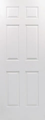 WDMA 18x96 Door (1ft6in by 8ft) Interior Swing Woodgrain 96in Colonist Hollow Core Textured Single Door|1-3/8in Thick 2