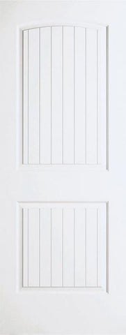 WDMA 18x96 Door (1ft6in by 8ft) Interior Barn Smooth 96in Santa Fe Solid Core Single Door|1-3/8in Thick 1