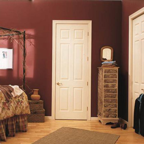 WDMA 20x80 Door (1ft8in by 6ft8in) Interior Barn Smooth 80in Colonist Solid Core Single Door|1-3/8in Thick 1