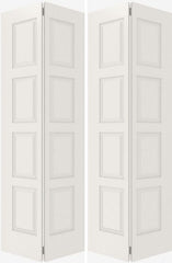 WDMA 20x80 Door (1ft8in by 6ft8in) Interior Swing Smooth 8010 MDF 8 Panel Double Door 2