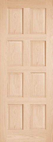 WDMA 24x80 Door (2ft by 6ft8in) Interior Swing Pine 2080 Wood 7+ Panel Contemporary Modern Ovolo Single Door 1