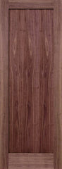 WDMA 24x80 Door (2ft by 6ft8in) Interior Walnut 80in 1 Panel Square Sticking Compression Fit Single Door 1