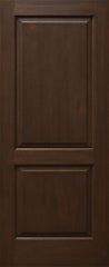 WDMA 24x80 Door (2ft by 6ft8in) Interior Mahogany 80in Two Panel Square Ovalo Sticking Single Door 1