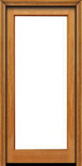 WDMA 24x80 Door (2ft by 6ft8in) Patio Mahogany 80in 1 lite French Single Door IG Glass 1