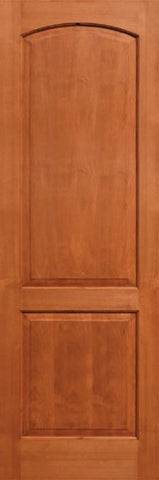 WDMA 24x96 Door (2ft by 8ft) Interior Alder 96in Two Panel Soft Arch Ovalo Sticking Single Door 1