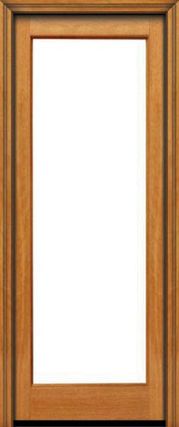 WDMA 24x96 Door (2ft by 8ft) French Mahogany 96in 1 lite Single Door IG Glass 1