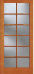WDMA 24x96 Door (2ft by 8ft) Patio Fir 1512 12-Lite Exterior Single Door 1