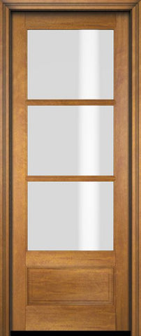 WDMA 26x80 Door (2ft2in by 6ft8in) Exterior Barn Mahogany 3/4 3 Lite TDL or Interior Single Door 1