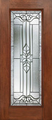 WDMA 30x80 Door (2ft6in by 6ft8in) Exterior Mahogany Full Lite Single Entry Door CD Glass 1
