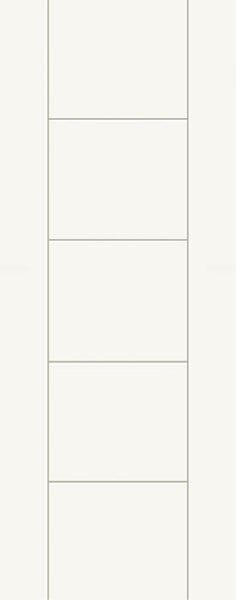 WDMA 32x80 Door (2ft8in by 6ft8in) Interior Barn Hardboard 80in Market Solid Core HD Fiber Single Door|1-3/4in Thick 1