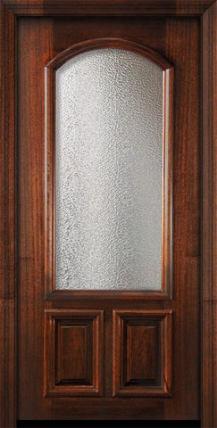 WDMA 32x80 Door (2ft8in by 6ft8in) Exterior Mahogany 80in Arch Lite Portobello Door 2