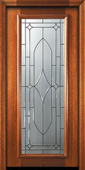 WDMA 32x80 Door (2ft8in by 6ft8in) Exterior Mahogany 80in Full Lite Bourbon Street Door 2