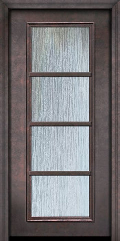 WDMA 32x80 Door (2ft8in by 6ft8in) Patio 80in ThermaPlus Steel 4 Lite SDL Full Lite Door 1