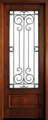 WDMA 34x78 Door (2ft10in by 6ft6in) Exterior Mahogany Sherwood Single Wakefield 1