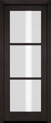 WDMA 34x78 Door (2ft10in by 6ft6in) Exterior Barn Mahogany 3 Lite TDL or Interior Single Door 2