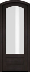 WDMA 34x78 Door (2ft10in by 6ft6in) Exterior Swing Mahogany 3/4 Arch Lite Arch Top Entry Door 2