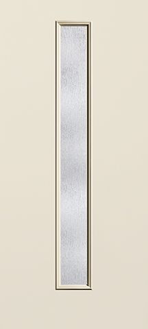 WDMA 34x80 Door (2ft10in by 6ft8in) Exterior Smooth Fiberglass Door Linea Centered Rainglass 6ft8in 1