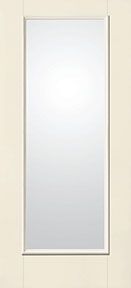 WDMA 34x80 Door (2ft10in by 6ft8in) Patio Smooth Fiberglass Impact French Door Full Lite With Stile Lines Clear Low-E 6ft8in 1
