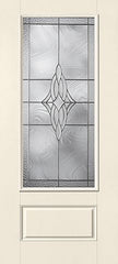 WDMA 34x80 Door (2ft10in by 6ft8in) Exterior Smooth Wellesley 3/4 Lite 1 Panel Star Single Door 1