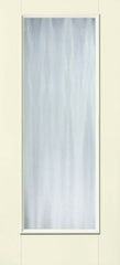 WDMA 34x80 Door (2ft10in by 6ft8in) Exterior Smooth Fiberglass Impact HVHZ Door Full Lite With Stile Lines Chinchilla 6ft8in 1