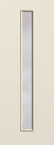 WDMA 34x96 Door (2ft10in by 8ft) Exterior Smooth Fiberglass Door 8ft Linea Centered Rainglass 1